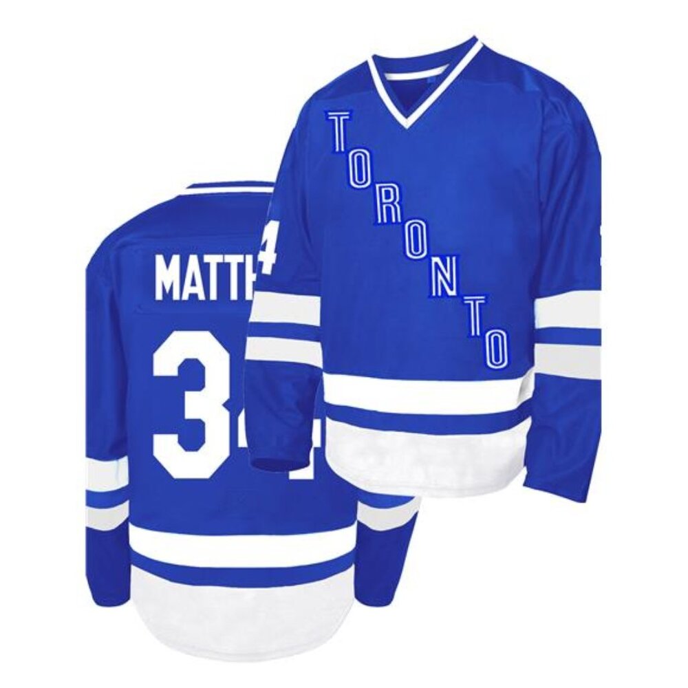 NWT Multiple Sizes Auston Matthews Toronto Maple Leafs #34 Blue Jersey Rare
